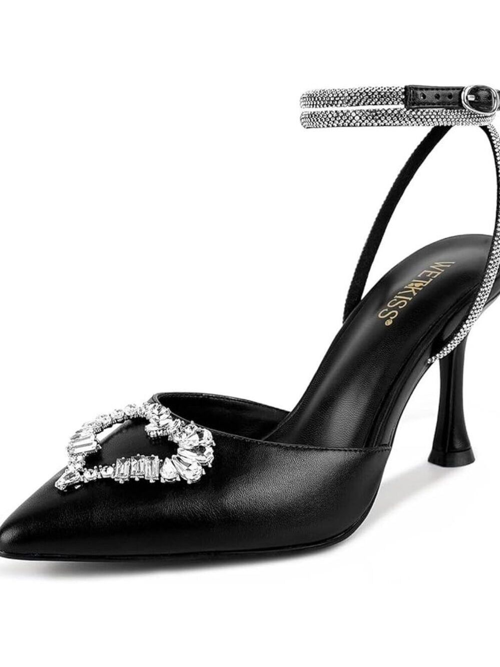 *Wetkiss* Black Heels Size 9 NWT
